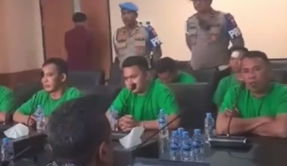 tujuh anggota Brimob naik rantis lindas Afffan hingga meninggal dunia [TikTok]